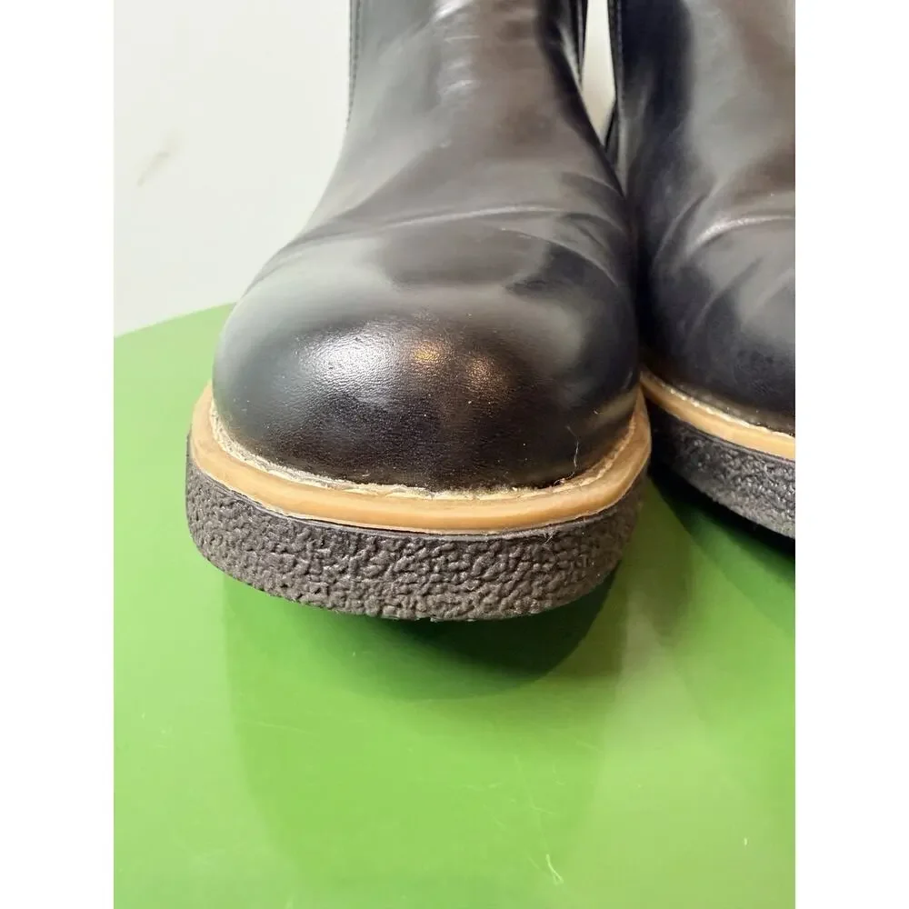 Deer Stags Men's Black Rockland Memory Foam Chelsea‎ Boots Shoes Size 12W